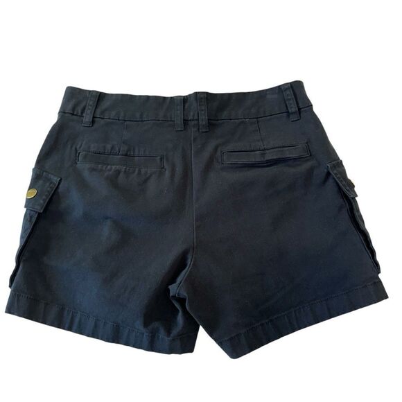 J. Crew Black 4" Cargo Chino Shorts, 0 - Picture 3 of 9